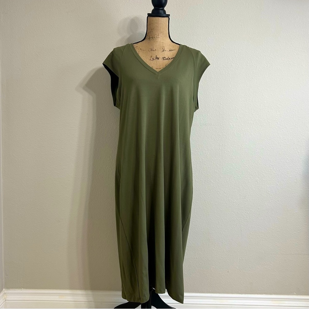 Banana Republic Factory Casual V-Neck Dress- XL Petite